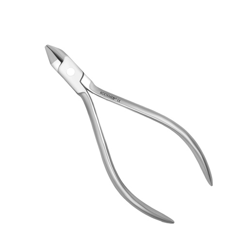 Alicate Angle PREMIUM, para alambre redondo y plano, 125 mm. ROCKMED (MOIDP-01)