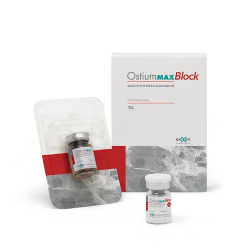 Bloque Óseo, Ostium Max Block, 10x10x20mm. BIOXEN