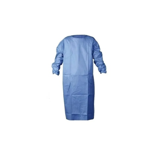 Camisolín azul de 30g con puño elástico pack x 10u. INDU SET