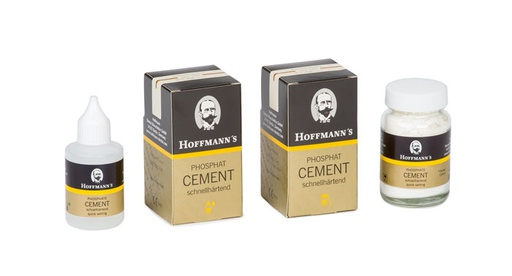 Cemento de Fosfato de Zinc. Avío: 35g + 15ml. HOFFMANN