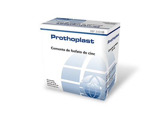 Cemento de Fosfato de Zinc PROTHOPLAST, Avio: 30g + 15ml. SUBITON