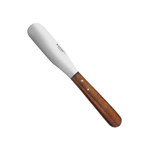 Espátula para alginato y yeso con mango de madera. ROCKMED (MDL.20.17)