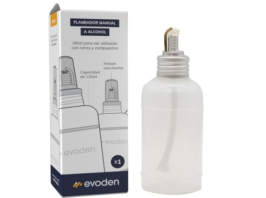 Flameador de alcohol dental manual. EVODEN