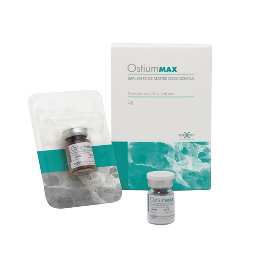 Hueso, material de origen bovino para restaurar tejidos Ostium Max Shape x 0,5g. BIOXEN