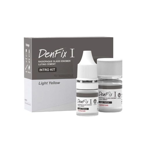 Ionómero Denfix 1 Cementación, Avío: 5g + 3,3ml. VERICOM
