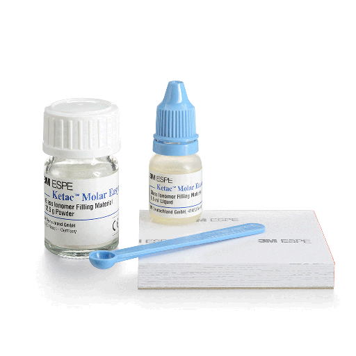 Ionómero Ketac Molar easymix, restauración, autocurado, Avío: 12,5g + 8.5ml. 3M