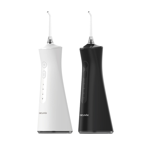 Irrigador bucal portátil PULSE, 4 modos, 250ml, batería de litio, USB-C. ACUVIX