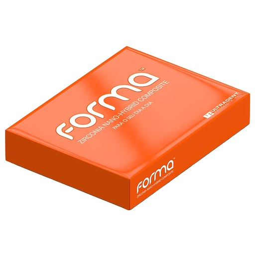 Kit composite FORMA DIA a DIA  monohíbrido, 5 jeringas de 4g NARANJA. ULTRADENT