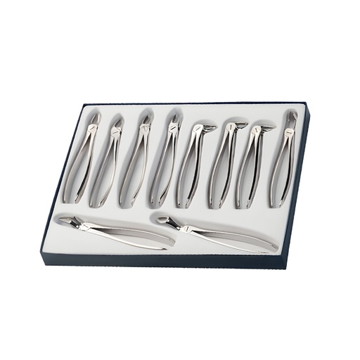 Kit de fórceps Premium x 10 unidades. ROCKMED (MDE.DES.04)