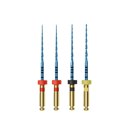 Lima Mecanizada Reciprocante RC Blue Niti R25-R50 25mm x 4u. PERFECT