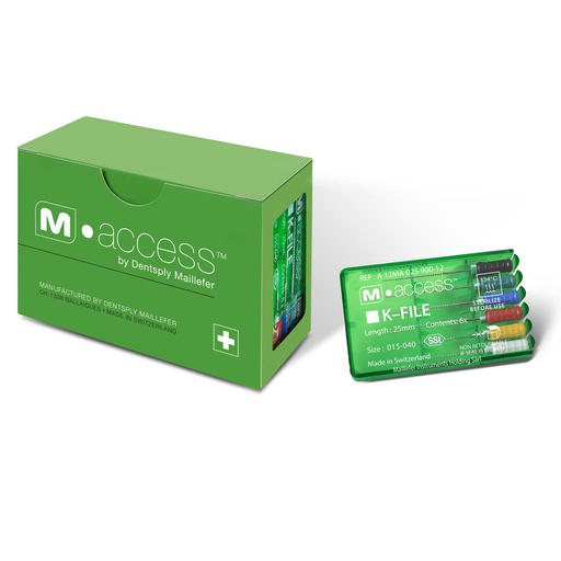 Limas K, Primera serie, 25mm, caja x 6u. M-ACCESS  #30