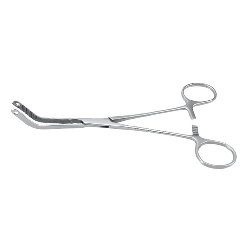 Pinza angulada para sujeción y perforación de Injertos Óseos, 20 cm. ROCKMED (MDS.99.BH1)