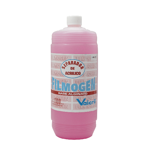 Separador de acrílico y yeso Filmogen rosado x 1000ml. VAICEL